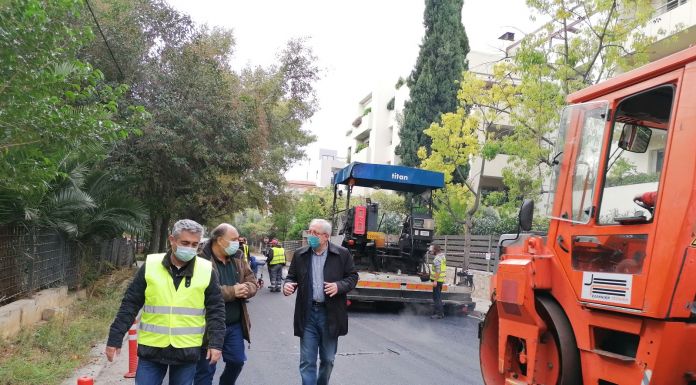 Προχωρούν με εντατικούς ρυθμούς οι ασφαλτοστρώσεις και επισκευές οδοστρώματος στην Αγία Φιλοθέη