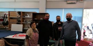 Επίσκεψη του Δημάρχου Αμαρουσίου Θεόδωρου Αμπατζόγλου στο Κοινωνικό Παντοπωλείο του Δήμου