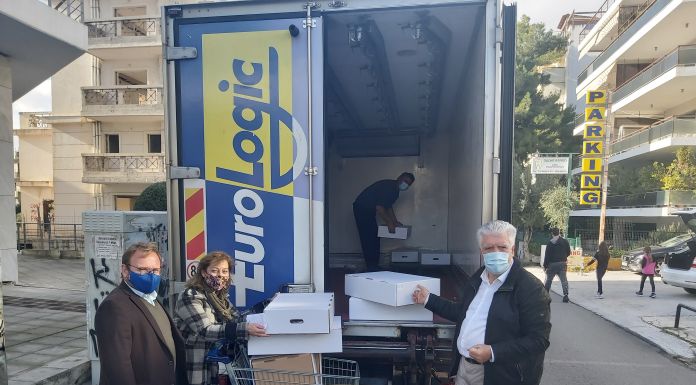 Σπουδαία προσφορά της εταιρείας «Eurologic Transports S.A.» στο Δήμο Αγίας Παρασκευής
