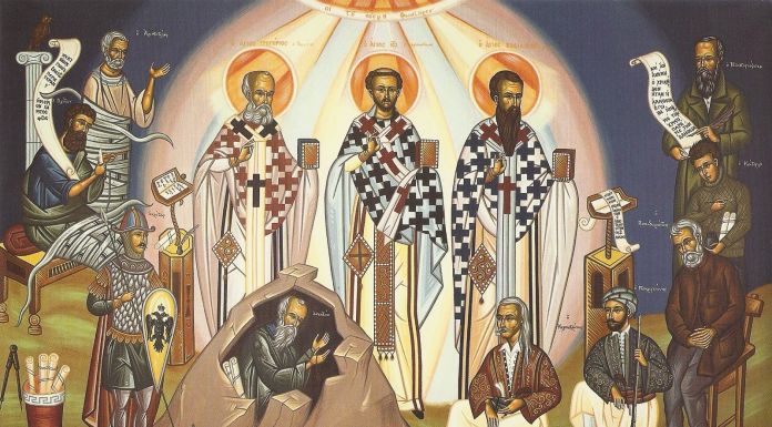 30 Ιανουαρίου-Οι τρείς Ιεράρχες προστάτες των Γραμμάτων