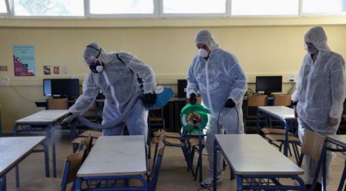 Μέτρα προστασίας στα δημοτικά σχολεία του Δήμου Χαλανδρίου