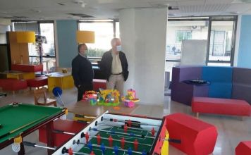 Συνάντηση Δημάρχου Αγίας Παρασκευής, Βασίλη Ζορμπά, με τον Πρόεδρο του Οργανισμού «Το Χαμόγελο του Παιδιού» Κώστα Γιαννόπουλο