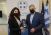Επίσκεψη της Πρέσβειρας της Αλβανίας Luela Hajdaraga στον Περιφερειάρχη Αττικής Γ. Πατούλη