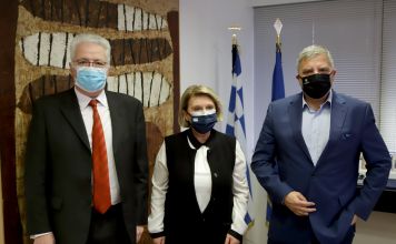 Ζητήματα που αφορούν στο Εθνικό Σχέδιο για το μεταναστευτικό στο επίκεντρο της συνάντησης του Περιφερειάρχη Αττικής Γ. Πατούλη με την Υφυπουργό Μετανάστευσης και Ασύλου Σ. Βούλτεψη