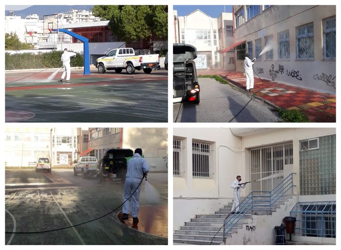 Γυμνάσια απολυμάνσεις 2-20