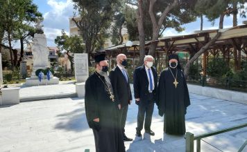 Με περιοριστικά μέτρα λόγω covid-19 εορταστικές εκδηλώσεις για την Εθνική Επέτειο της 25ης Μαρτίου 1821 και τον Ευαγγελισμό της Θεοτόκου στο Μαρούσι