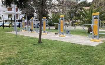 Ένα ακόμη υπαίθριο γυμναστήριο δημιουργήθηκε στη Νέα Πεντέλη
