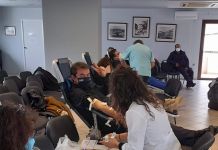Οι εθελοντές αιμοδότες του Χαλανδρίου έστειλαν το μήνυμα: «Δίνουνε αίμα – Νικάμε το φόβο»