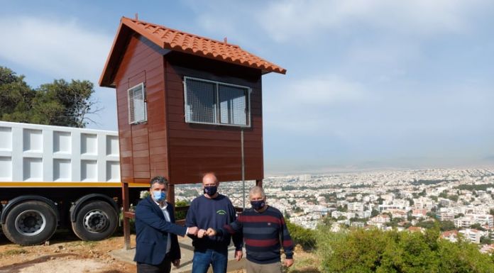 Ο ΣΠΑΠ τοποθέτησε νέο Πυροφυλάκιο στο Πάτημα Βριλησσίων