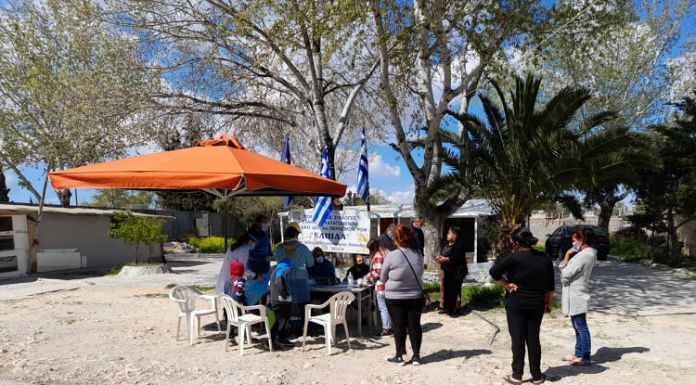 Σε καραντίνα ο καταυλισμός Ρομά στο Νομισματοκοπείο λόγω κρουσμάτων κορωνοϊού