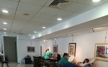 Με μεγάλη επιτυχία πραγματοποιήθηκε η καθιερωμένη εθελοντική αιμοδοσία του Δήμου Λυκόβρυσης-Πεύκης