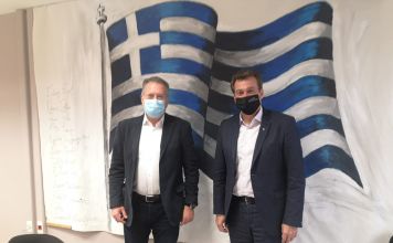 Συνάντηση του Γ. Κουμουτσάκου με το Δήμαρχο Φιλοθέης-Ψυχικού