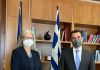 Συνάντηση του Υπουργού Περιβάλλοντος και Ενέργειας, Κ. Σκρέκα, με την Πρέσβη της Αυστρίας στην Ελλάδα