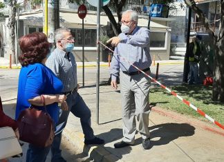 Αυτοψίες του Δημάρχου Αμαρουσίου Θεόδωρου Αμπατζόγλου σε έργα στις περιοχές Πολυδρόσου & Σωρού