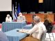 Παρουσία του Δημάρχου Αμαρουσίου Θ. Αμπατζόγλου η συνάντηση εργασίας στο Δημαρχείο για τη μετεγκατάσταση του 6ου Λυκείου
