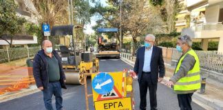 Απολογισμός έργων οδοποιίας του Τεχνικού Προγράμματος του Δήμου Αμαρουσίου για το 2020