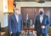 Συνάντηση του Δημάρχου Αμαρουσίου Θ. Αμπατζόγλου με τον Αναπληρωτή Υπουργό Εσωτερικών, Στ. Πέτσα