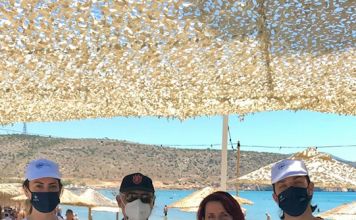 Ενημερωτική δράση της Περιφέρειας Αττικής και του ΙΣΑ για τα μέτρα προφύλαξης από τον Covid σε 21 παραλίες της Αττικής