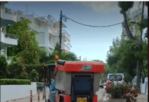 Πλύσεις και απολυμάνσεις οδών στις γειτονιές του Δήμου Λυκόβρυσης- Πεύκης