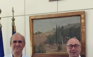 Ο ΔΗΜΑΡΧΟΣ ΑΝΑΤΟΛΙΚΗΣ ΣΑΜΟΥ ΣΤΟ ΔΗΜΑΡΧΕΙΟ ΚΗΦΙΣΙΑΣ