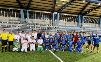 Φιλικός αγώνας της Εθνικής Ομάδας Ατόμων με Αναπηρία στο Δήμο Ηρακλείου Αττικής