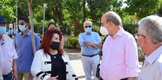 Κοινή επίσκεψη Κωστή Χατζηδάκη – Γιώργου Γεωργαντά στο ΚΕΠ του Δήμου Νέας Ιωνίας