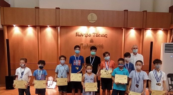 Στο Κέντρο Τέχνης και Πολιτισμού του Δήμου Αμαρουσίου η βράβευση των μαθητών της «Ακαδημίας Σκάκι Αμαρουσίου»