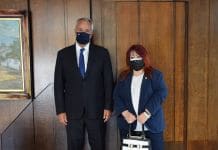 Συνάντηση της Δημάρχου Νέας Ιωνίας Δέσποινας Θωμαΐδου με τον Υπουργό Εσωτερικών Μάκη Βορίδη