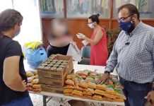 Διανομή ειδών Παντοπωλείου στο Δήμο Αμαρουσίου προς τους ωφελούμενους του προγράμματος ΤΕΒΑ