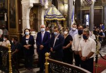 Με μεγαλοπρέπεια γιόρτασε το Μαρούσι την Πολιούχο Παναγία Θεοτόκο, παρουσία του Δημάρχου Θεόδωρου Αμπατζόγλου