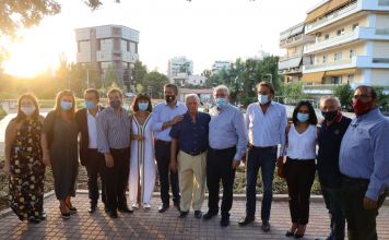 Παραδόθηκε στους πολίτες του Αμαρουσίου η αναπλασμένη πλατεία του Κοινόχρηστου Χώρου 9760 (οδός Αγ. Αθανασίου – Σωρός)