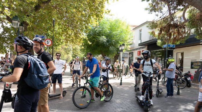 Η Κηφισιά πόλη πρασίνου, Πράσινη Πόλη στηρίζει τα εναλλακτικά μέσα ήπιας μετακίνησης