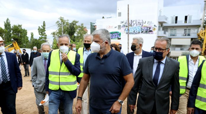 Μπήκε ο θεμέλιος λίθος για την ανέγερση του νέου Δημαρχιακού Μεγάρου Αγίας Παρασκευής