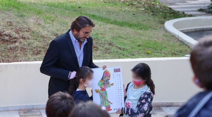 Βιωματική και εκπαιδευτική δράση στο Σπαθάρειο Μουσείο Θεάτρου Σκιών για τα παιδιά του 3ου Δημοτικού Σχολείου Αμαρουσίου