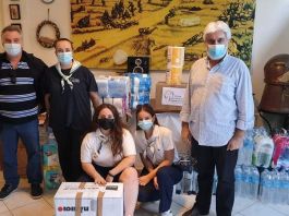 Συγκέντρωση και παράδοση ειδών πρώτης ανάγκης για τους σεισμόπληκτους από το Σώμα Ελληνικού Οδηγισμού