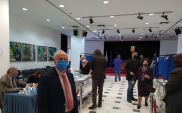 Με μαζική συμμετοχή κόσμου ολοκληρώθηκαν οι εσωκομματικές εκλογές της Ν. Δημοκρατίας στο Μαρούσι