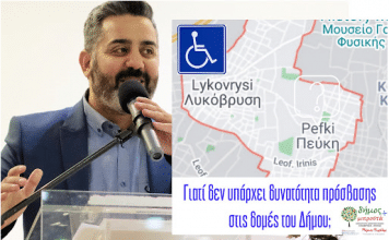 Δήμος Μπροστά: “ΑμεΑ, πολίτες δεύτερης κατηγορίας;”