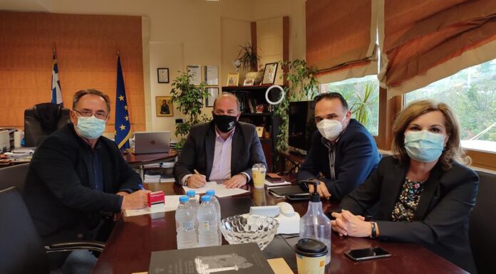 Υπογραφή «συμφωνίας – πλαίσιο» για έργα ανακατασκευής ασφαλτικών οδοστρωμάτων και πεζοδρομίων 5.000.000 ευρώ στο Δήμο Διονύσου