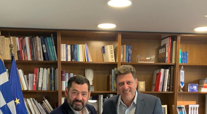 Τον Αναπληρωτή Υπουργό Εξωτερικών Μιλτιάδη Βαρβιτσιώτη συνάντησε ο Δήμαρχος Τον Αναπληρωτή Υπουργό Εξωτερικών Μιλτιάδη Βαρβιτσιώτη συνάντησε ο Δήμαρχος
