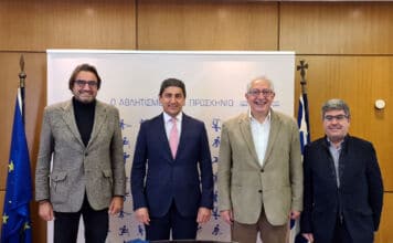 H αναβάθμιση των αθλητικών υποδομών στη συνάντηση του Δημάρχου Αμαρουσίου Θεόδωρου Αμπατζόγλου με τον Υφυπουργό Πολιτισμού & Αθλητισμού Λευτέρη Αυγενάκη