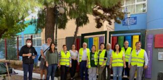 Μια όμορφη δράση πραγματοποίησε σήμερα η εθελοντική περιβαλλοντική ομάδα GREEN TEAM στο 1ο Δημοτικό Σχολείο Πεύκης