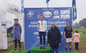 Πρωταθλητής Ελλάδος ο Δ. Τσάκαλος και 3η Πανελληνιονίκης γυναικών η Ε. Τσουπάκη στο πρωτάθλημα δρόμου σε ανώμαλο έδαφος