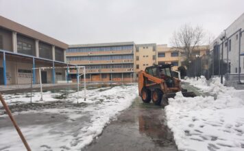 Κακοκαιρία «Ελπίς»: Εργασίες αποχιονισμού και κοπής επικίνδυνων κλαδιών σε Σχολεία και Παιδικούς Σταθμούς του Δήμου Αμαρουσίου