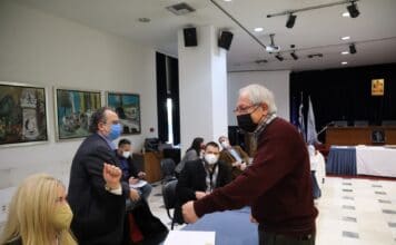 Παρουσία του Δημάρχου Αμαρουσίου Θ. Αμπατζόγλου η κοπή πίτας και η 1η συνεδρίαση του έτους της Δημοτικής Επιτροπής Ισότητας Φύλων του Δήμου