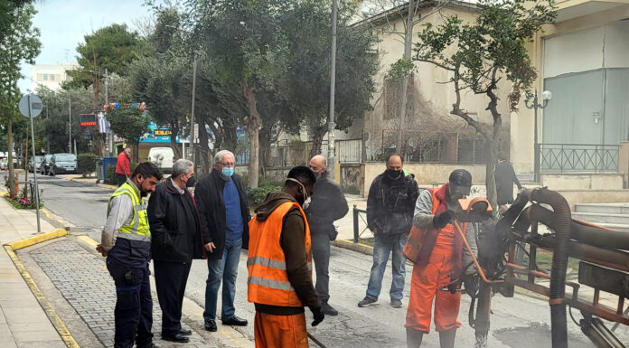 Σε εξέλιξη οι εργασίες αποκατάστασης οδοστρώματος σε διάφορα σημεία του Αμαρουσίου