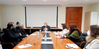 Συνάντηση του Δημάρχου Αμαρουσίου Θεόδωρου Αμπατζόγλου με τον Σύλλογο «Αμαρυσία Εστία»