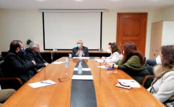 Συνάντηση του Δημάρχου Αμαρουσίου Θεόδωρου Αμπατζόγλου με τον Σύλλογο «Αμαρυσία Εστία»