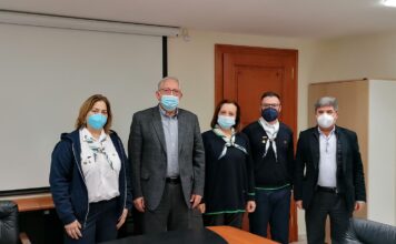 Συνάντηση του Δημάρχου Αμαρουσίου Θεόδωρου Αμπατζόγλου με το Σώμα Ελληνικού Οδηγισμού Αμαρουσίου