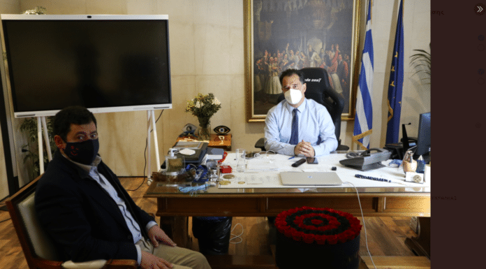 Στο Υπουργείο Ανάπτυξης για συναντήσεις με Υπουργό και Γενικό Γραμματέα ο Τ. Μαυρίδης