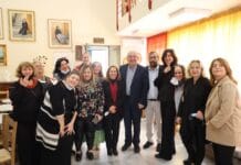 Επίσκεψη του Δημάρχου Αμαρουσίου Θεόδωρου Αμπατζόγλου στο Κεντρικό ΚΑΠΗ της πόλης